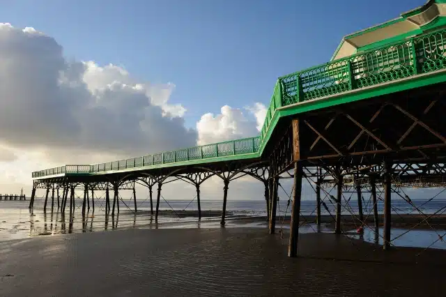 Drug and Alcohol Rehab Lytham St Annes. An image of St Annes Pier in Lytham St Annes.