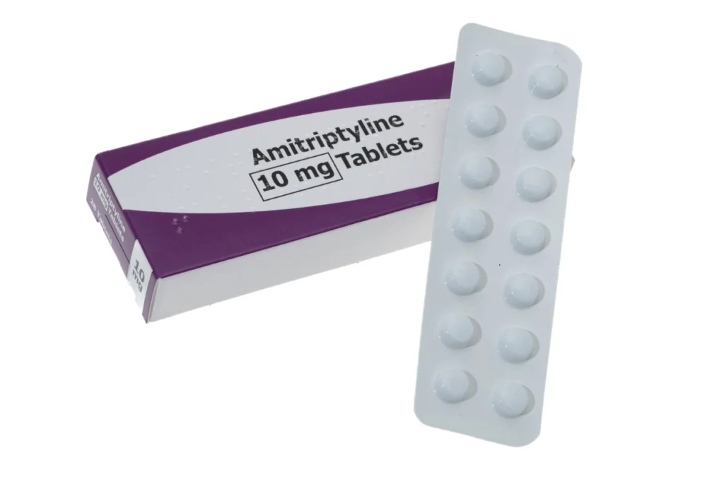 Image of Amitriptyline tablet packet