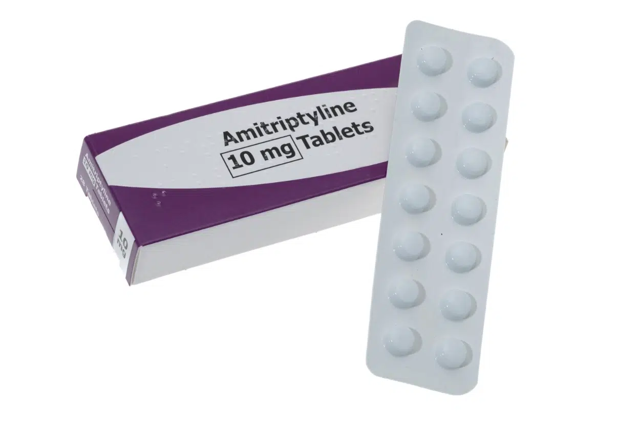 Image of Amitriptyline tablet packet